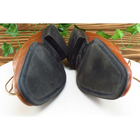 Cole Haan Shoes Sz‎ 8 M Brown Derby Oxfords Leather Men - Picture 8 of 8